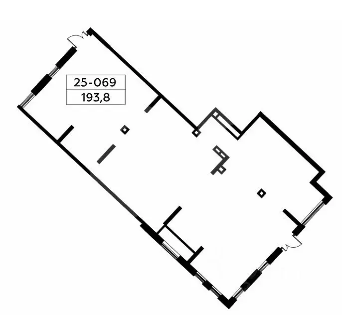 Помещение свободного назначения в Москва бул. Скандинавский, 6 (194 м) - Фото 2