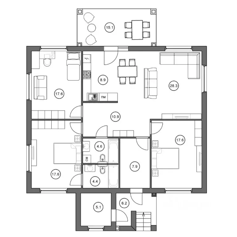 Коттедж в Владимирская область, Александровский муниципальный округ, ... - Фото 2