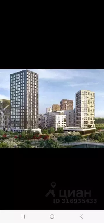 1-к кв. Москва Дзен-кварталы жилой комплекс, 1.4 (29.3 м) - Фото 0