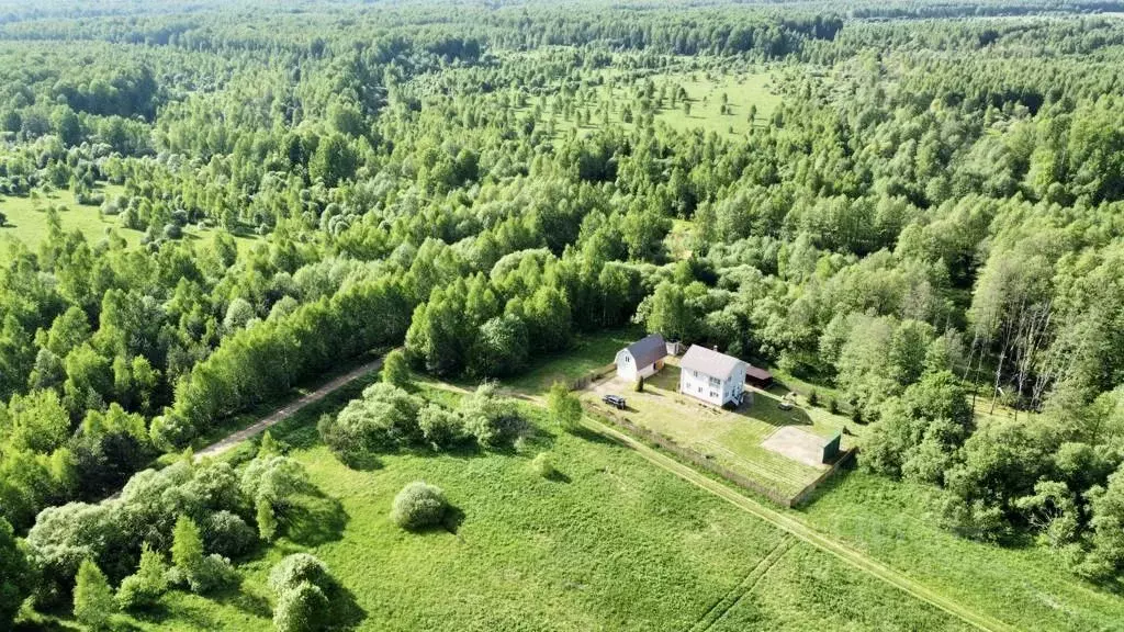 Дом в Калужская область, Износковский район, Хвощи с/пос, д. Хмелевка  ... - Фото 0