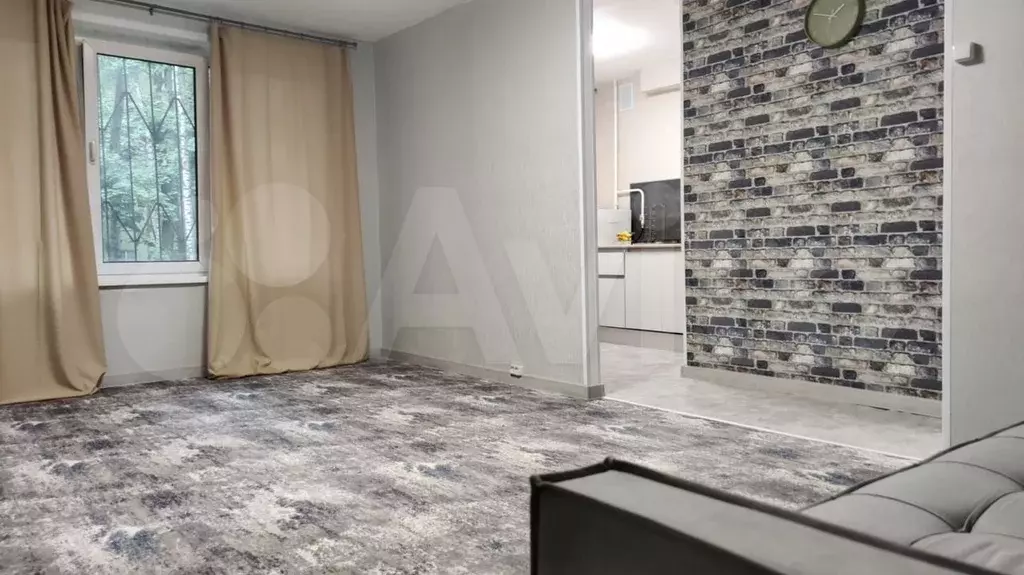1-к. квартира, 33 м, 1/5 эт. - Фото 0