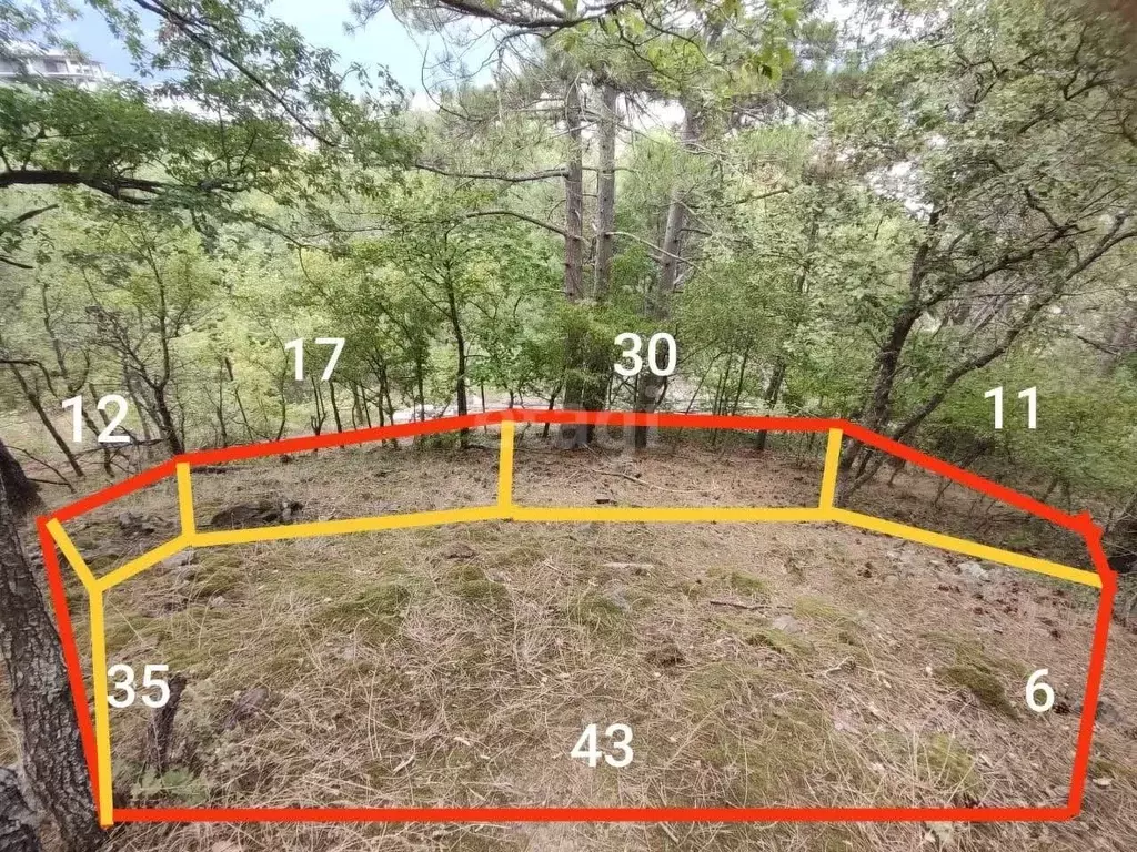 Участок в Крым, Ялта муниципальный округ, Виноградное пгт  (15.0 сот.) - Фото 1