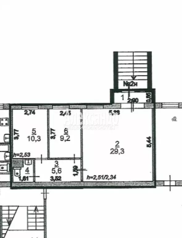 Офис (58.9 м) - Фото 2