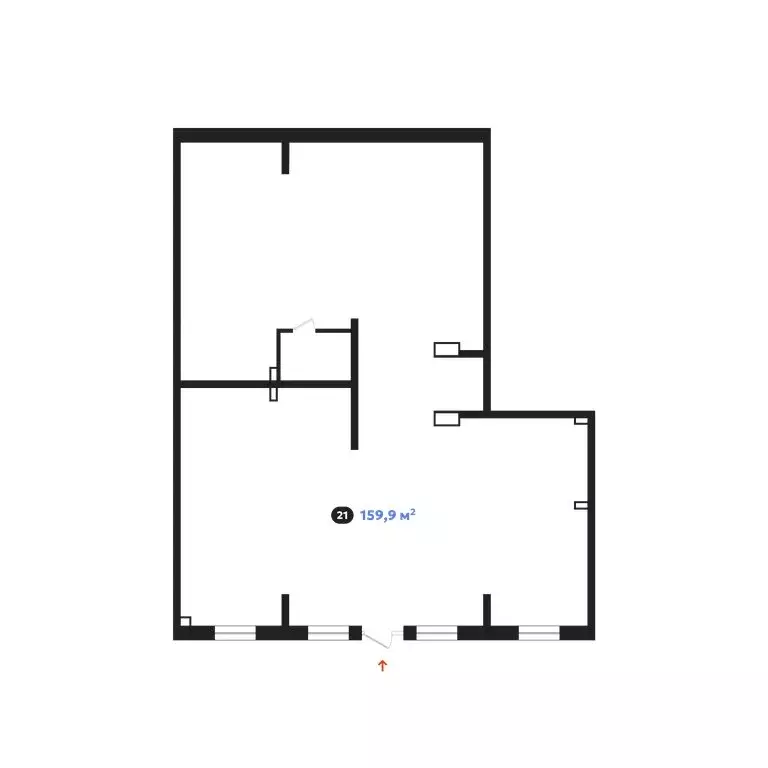 Помещение свободного назначения (159.9 м) - Фото 1