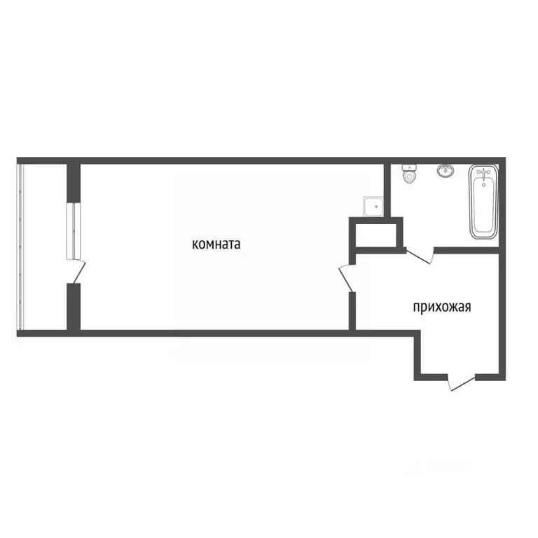 Студия Красноярский край, Красноярск Судостроительная ул., 31Д (32.7 ... - Фото 2