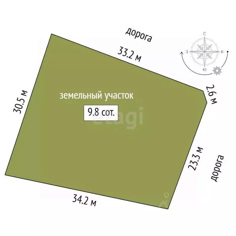 Участок в Тюменская область, Нижнетавдинский район, д. Московка Косая ... - Фото 2