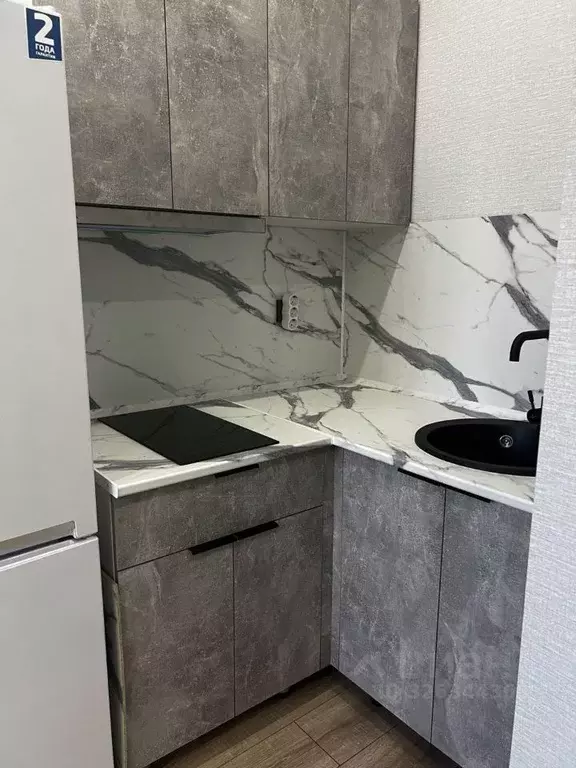 Студия Краснодарский край, Краснодар ул. Ивана Беличенко, 83 (24.6 м) - Фото 1