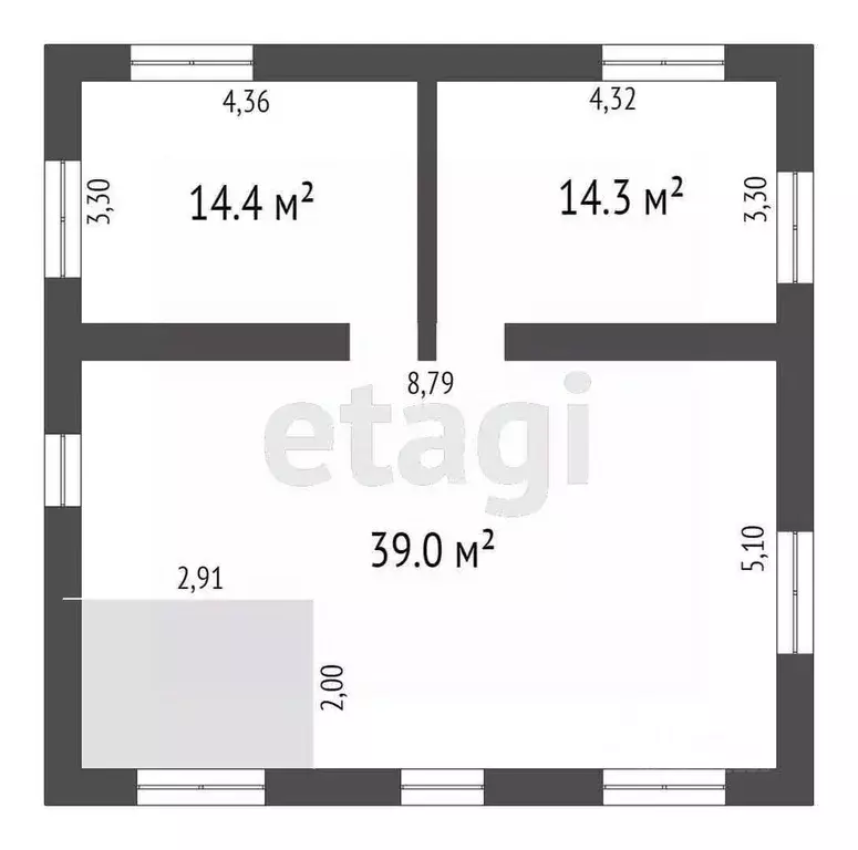 Дом в Башкортостан, Стерлитамак пер. 2-й Карла Маркса (227 м) - Фото 1