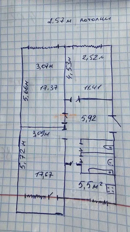 3-к кв. Тульская область, Богородицк ул. Победы, 28 (62.5 м) - Фото 2