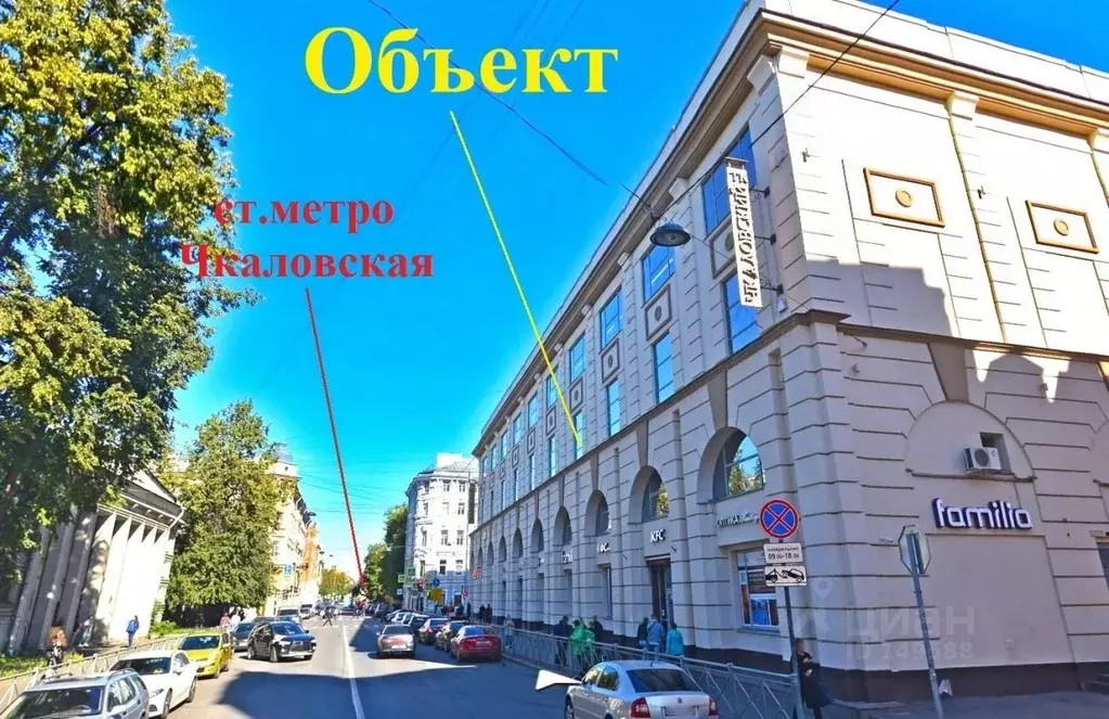 Торговая площадь в Санкт-Петербург Чкаловский просп., 7 (1117 м) - Фото 1