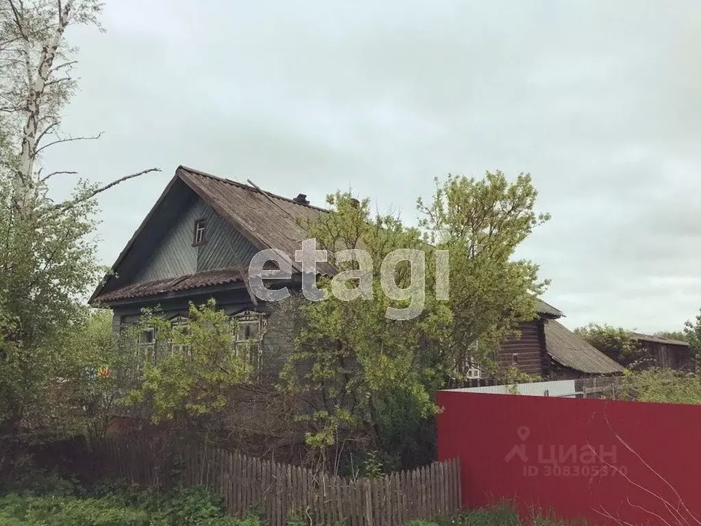 Дом в Вологодская область, Устюженский район, д. Соболево  (45 м) - Фото 0