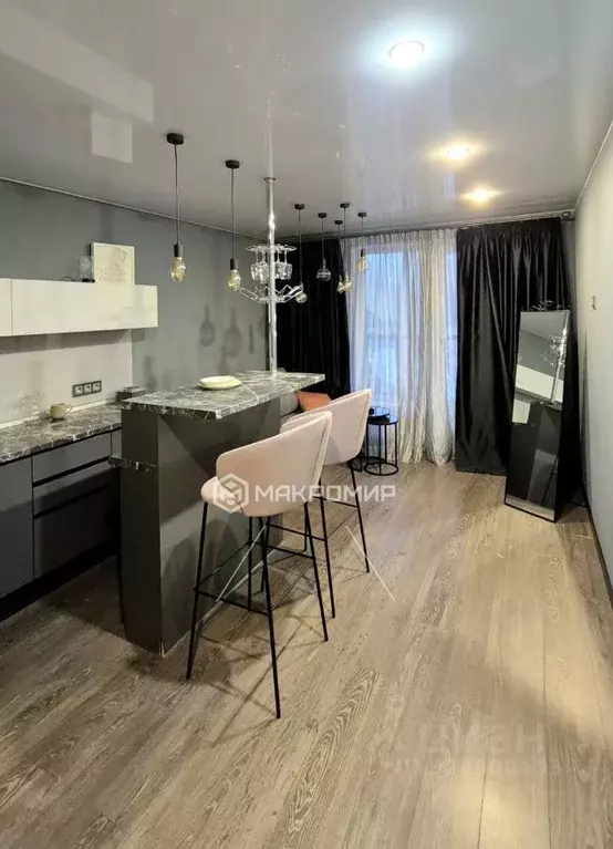 Студия Санкт-Петербург Комендантский просп., 55к1 (25.0 м) - Фото 2