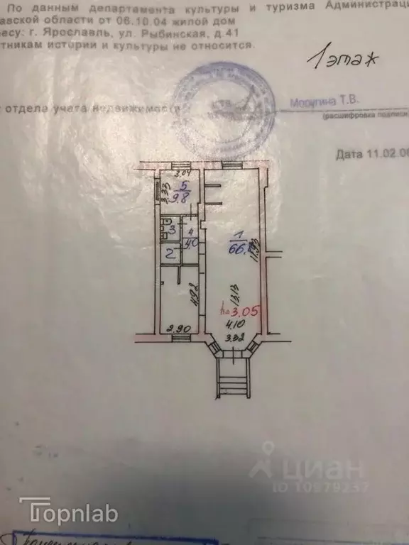 Офис в Ярославская область, Ярославль Рыбинская ул., 41 (86 м) - Фото 2