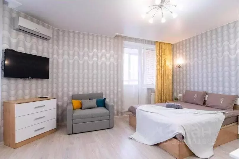 1-к кв. Тульская область, Тула Новомосковская ул., 4 (32.0 м) - Фото 1