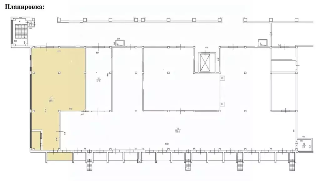 Помещение свободного назначения в Москва Сигнальный проезд, вл16с21 ... - Фото 2