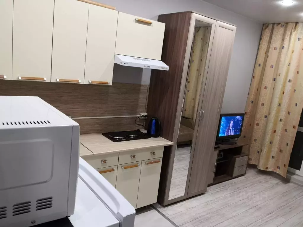 Студия Калужская область, Обнинск ул. Курчатова, 35/1 (21.0 м) - Фото 2