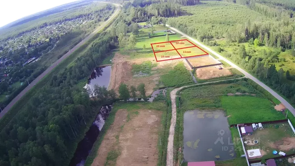 Участок в Тверская область, Конаковский муниципальный округ, Редкино ... - Фото 2