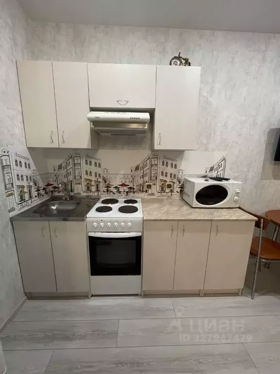 1-к кв. Татарстан, Казань ул. Родины, 26Б (29.7 м) - Фото 2