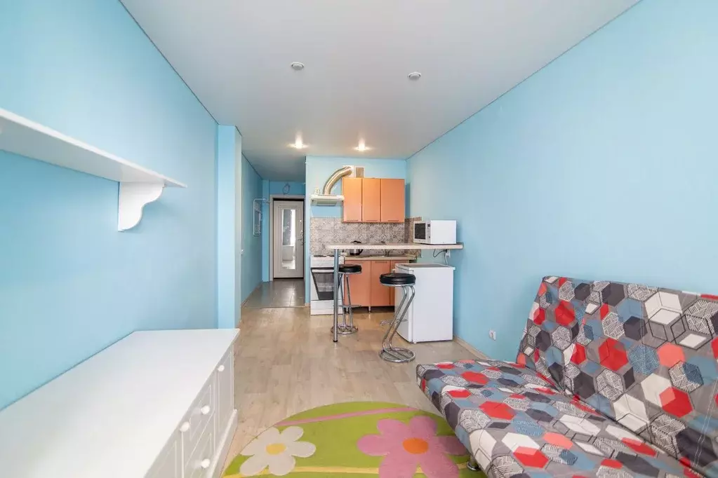 Студия Алтайский край, Барнаул ул. Никитина, 107 (27.0 м) - Фото 1