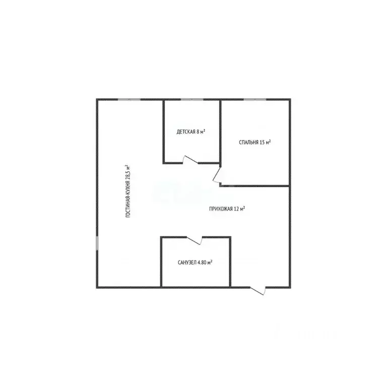 3-к кв. Дагестан, Махачкала ул. Ирчи Казака, 80В (68.3 м) - Фото 2