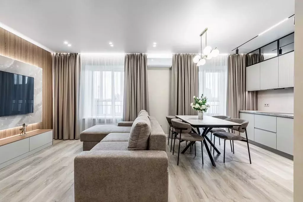 4-к кв. Татарстан, Казань ул. Николая Ершова, 66В (89.2 м) - Фото 1