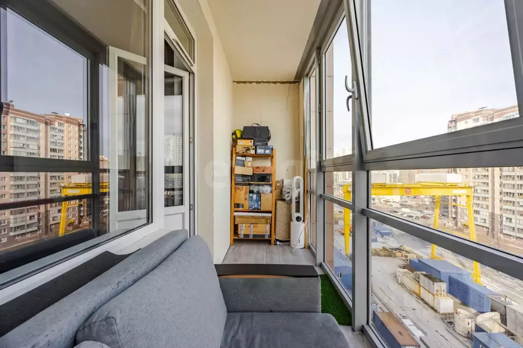 Студия Санкт-Петербург Туристская ул., 22 (24.7 м) - Фото 1