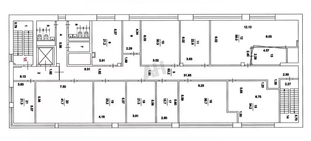 Офис в Москва 3-я Рыбинская ул., 18с22 (309 м) - Фото 2