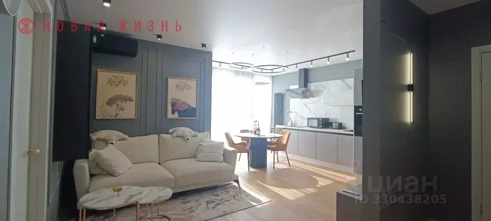2-к кв. Самарская область, Самара Ново-Садовая ул., 106Гк1 (70.2 м) - Фото 1