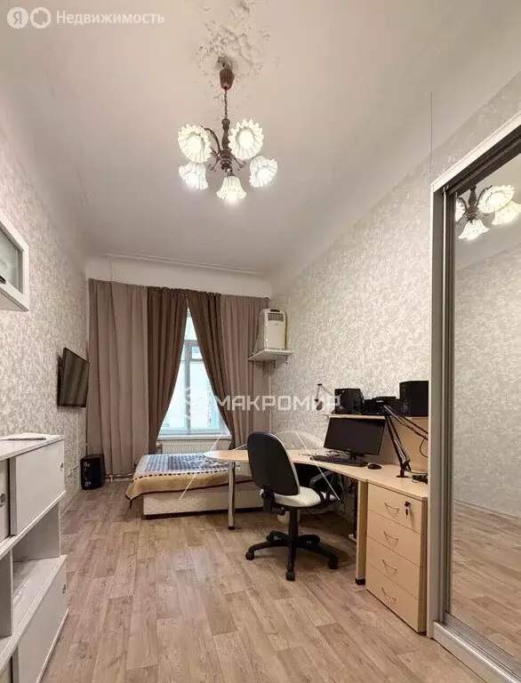 1к в 5-комнатной квартире (16.8 м) - Фото 1