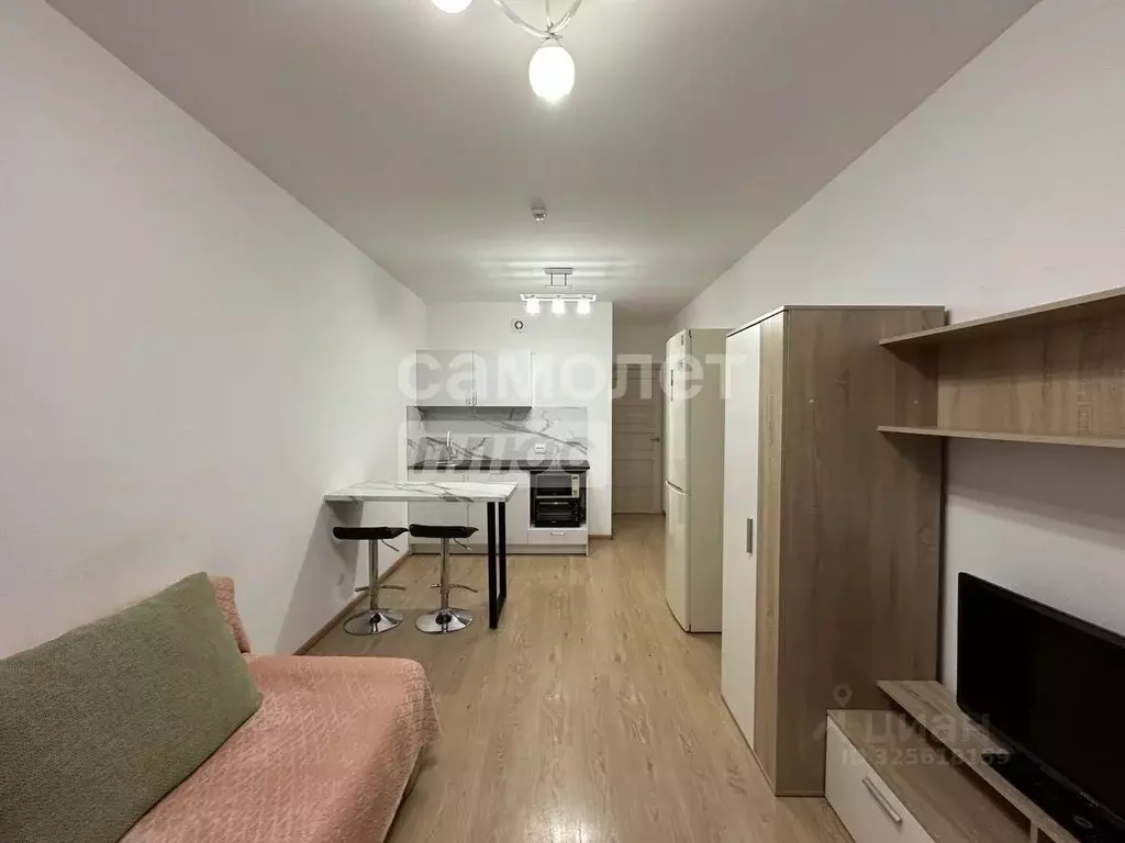 Студия Санкт-Петербург ул. Летчика Лихолетова, 14к2 (24.3 м) - Фото 1