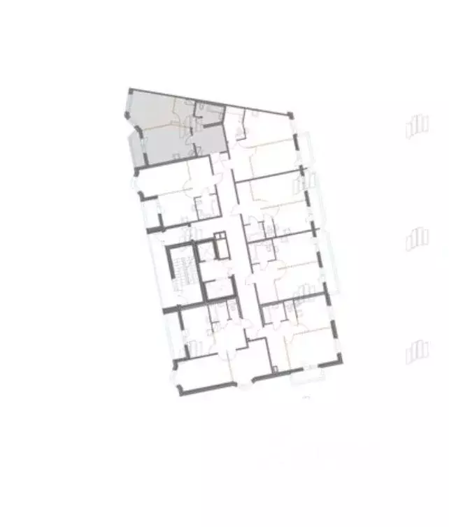 1-к кв. Санкт-Петербург Коломяжский просп., 13к2 (49.94 м) - Фото 2