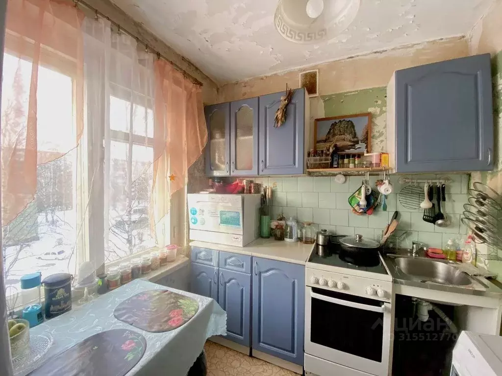 2-к кв. Карелия, Петрозаводск ул. Калевалы, 4 (46.7 м) - Фото 0