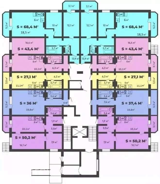 1-к кв. Красноярский край, Минусинск ул. Трегубенко, 65 (27.1 м) - Фото 1