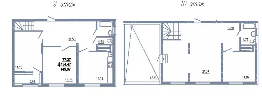Продаётся 4-к квартира, 149.07 м - Фото 1