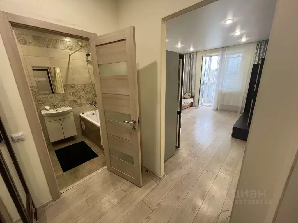 Студия Краснодарский край, Краснодар ул. Лиссабонская, 109к25 (28.3 м) - Фото 2