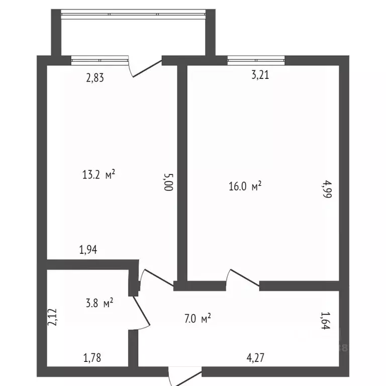 1-к кв. Амурская область, Благовещенск Пионерская ул., 96 (40.2 м) - Фото 1