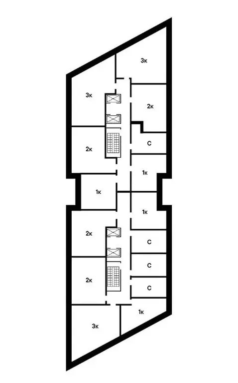 3-к кв. Воронежская область, Воронеж наб. Чуева, 7 (85.89 м) - Фото 1