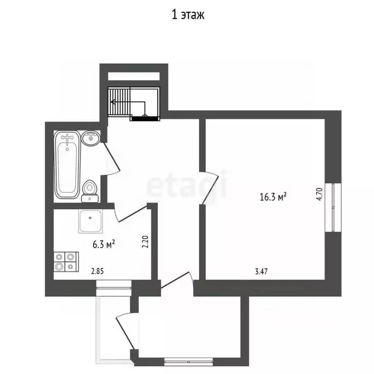 3-к кв. Ямало-Ненецкий АО, Ноябрьск ул. Космонавтов, 31 (75.4 м) - Фото 1