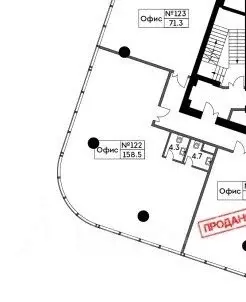 Офис в Москва Ходынский бул., 4/1 (157 м) - Фото 1