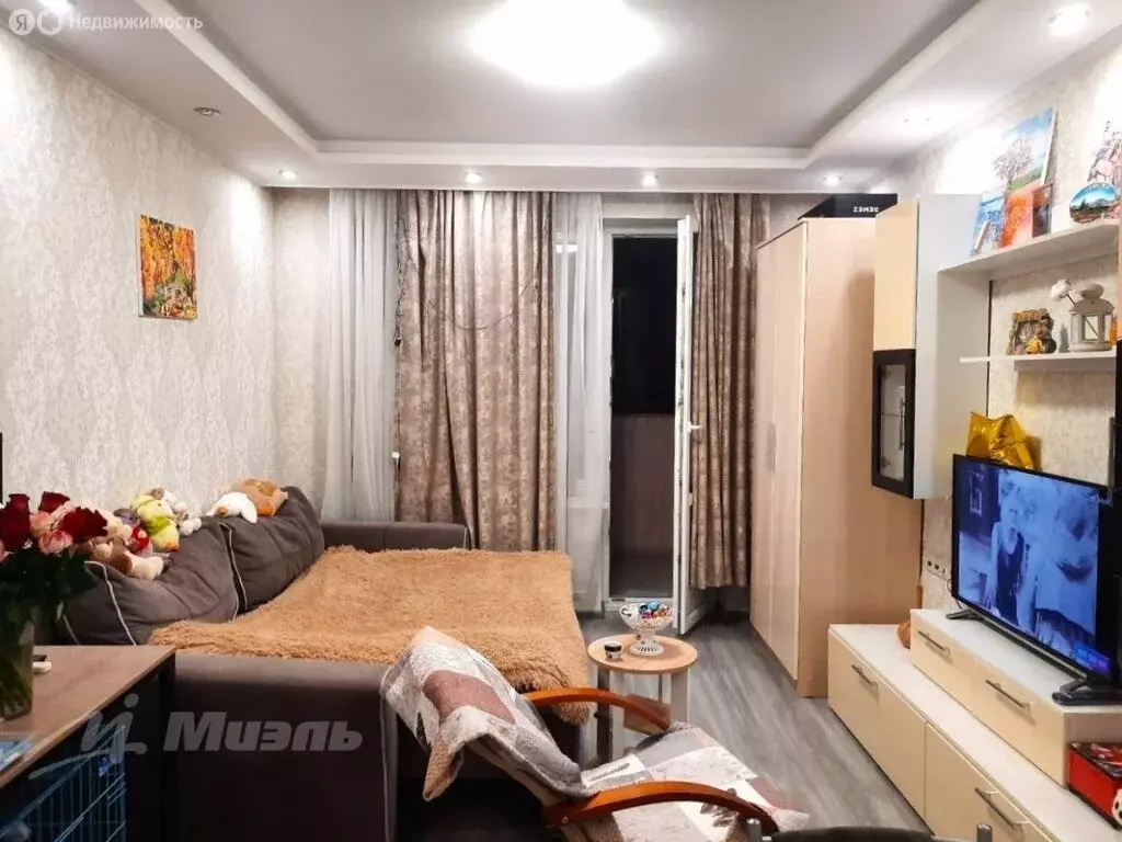Квартира-студия: Реутов, Юбилейный проспект, 69 (35 м) - Фото 1