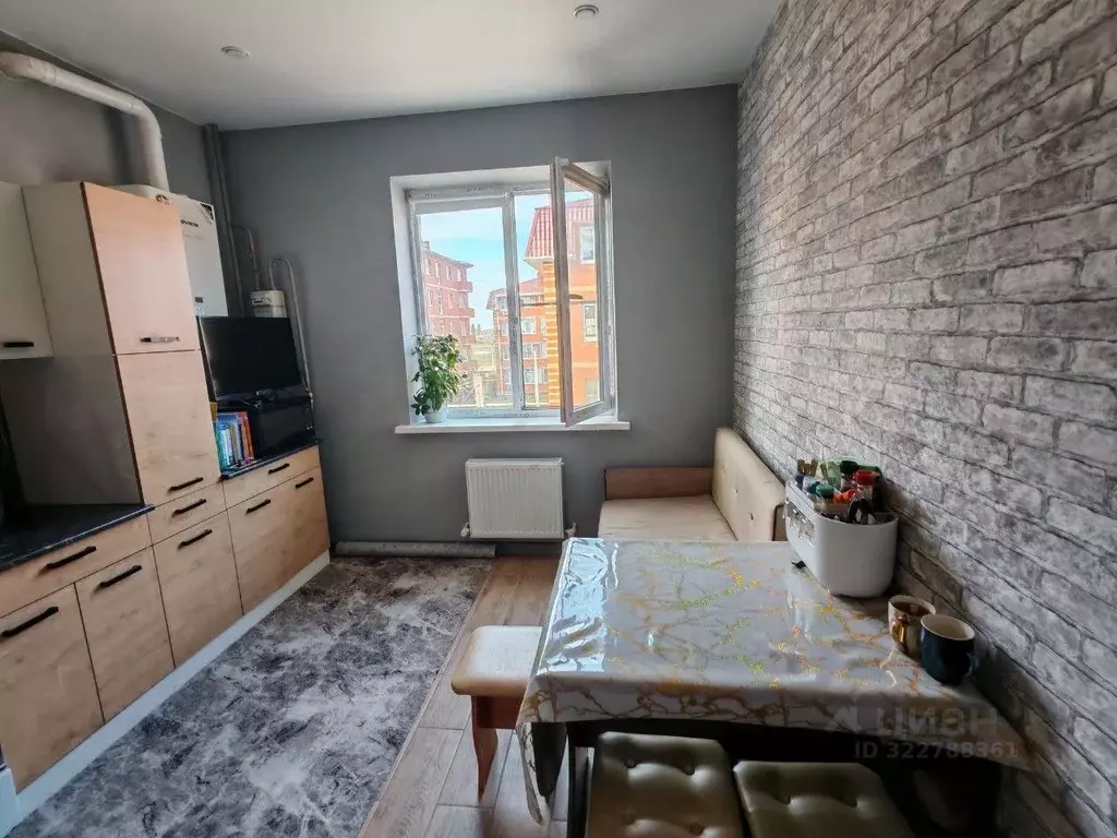 1-к кв. Адыгея, Тахтамукайский район, Яблоновский пгт ул. Гагарина, ... - Фото 2