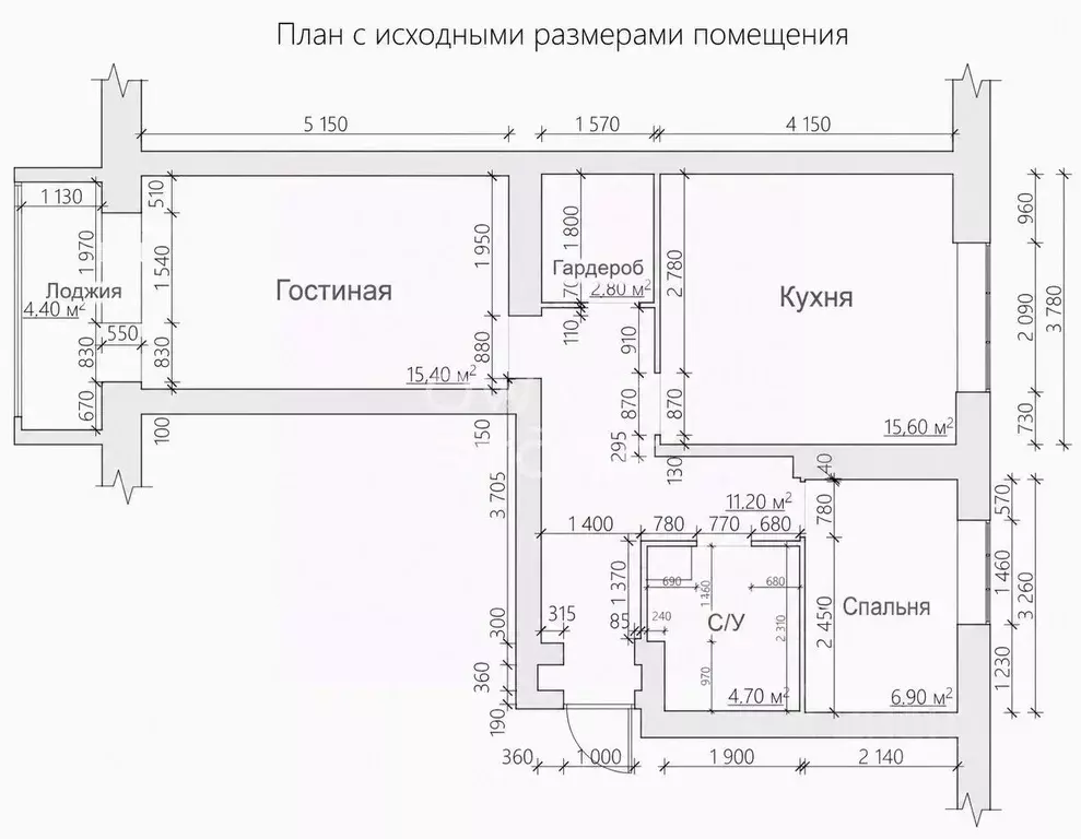 2-к кв. Москва Большой Тишинский пер., 12 (60.0 м) - Фото 2