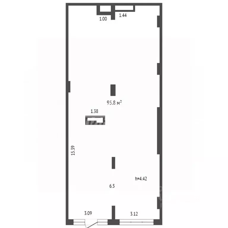 Помещение свободного назначения в Москва просп. Магеллана, 4 (96 м) - Фото 2