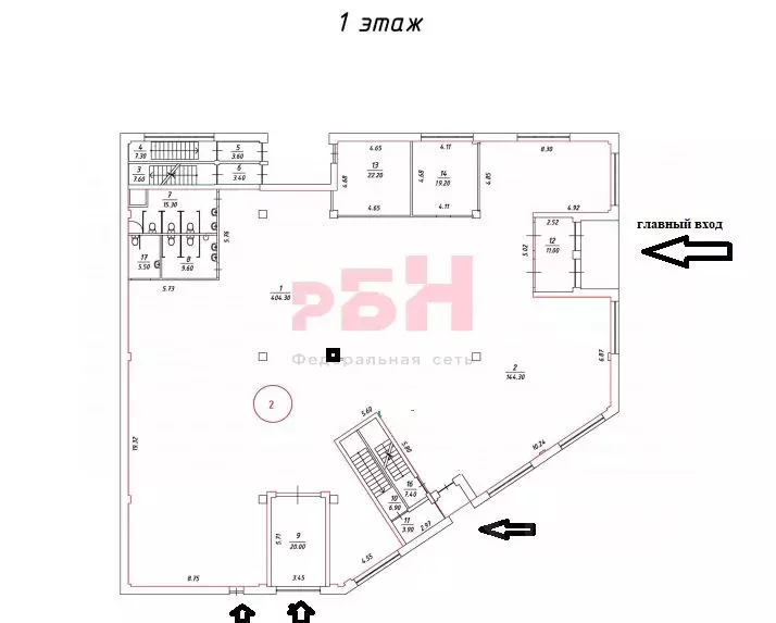 Помещение свободного назначения в Свердловская область, Екатеринбург ... - Фото 2