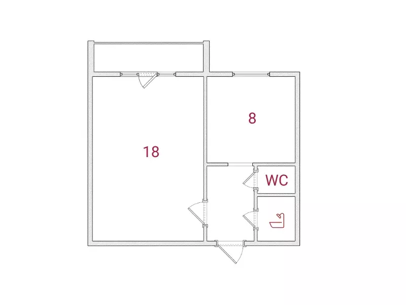 Продаётся 1-к квартира, 33.3 м - Фото 0