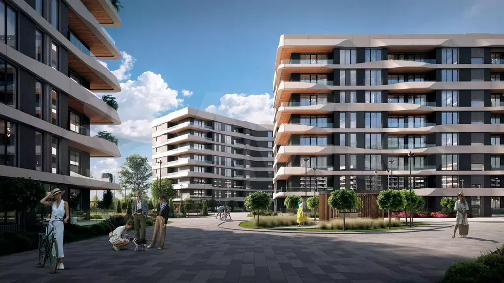 2-к. квартира, 47,7 м, 2/9 эт. - Фото 0