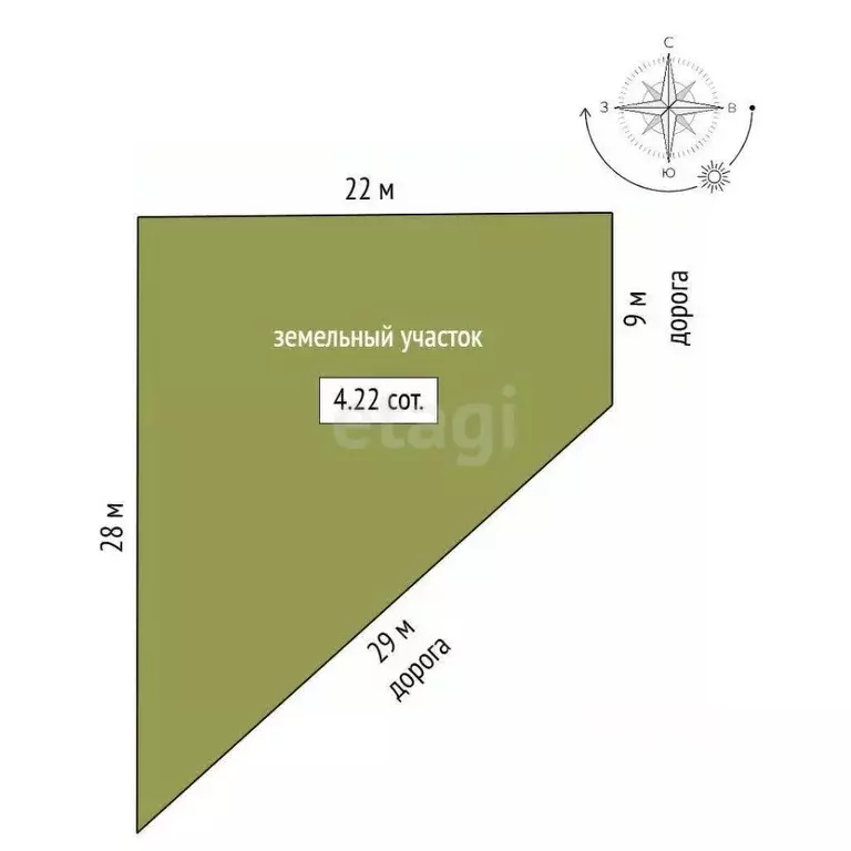 Участок в Ростовская область, Аксай ул. Пихтовая (4.22 сот.) - Фото 2