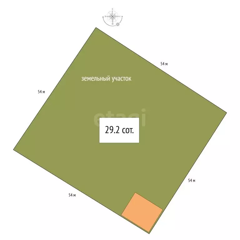Участок в Бердск, Речкуновская зона отдыха (29.2 м) - Фото 1