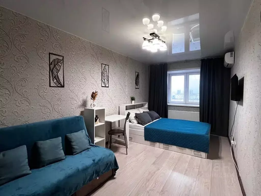 1-к кв. Татарстан, Казань ул. Четаева, 14 (39.0 м) - Фото 2