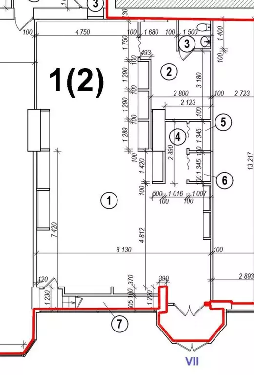 Торговая площадь в Волгоградская область, Волгоград просп. Героев ... - Фото 2